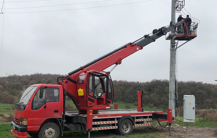 Sepetli Vinç Kiralama Gönen